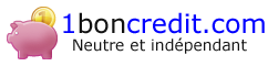 1boncredit.com : 100% indépendant et gratuit